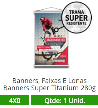 40x60 Banners Super Titanium 280g