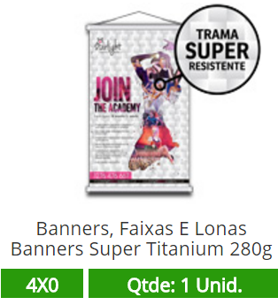 60x90 Banners Super Titanium 280g
