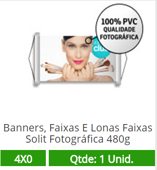 120x60 Faixas Solit Fotográfica 480g