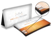 1000 Cartões De Visita Couchê 300g Lam Fosca
