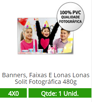 65x40 Lonas Solit Fotográfica 480g