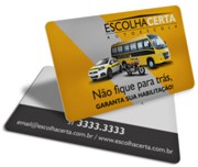 2000 Cartões De Visita Pvc Cristal 050mm Cristal 050mm