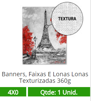 65x80 Lonas MYSTICAL Texturizadas 360g
