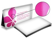 500 Cartões De Visita Duo Design 250g Verniz Localizado Frente