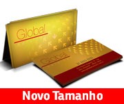 100 Cartões De Visita Papéis Especiais Gold Master 300g
