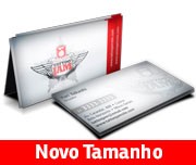 50 Cartões De Visita Papéis Especiais Metalizado Frente Com Tinta Branca 250g