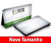 100 Cartões De Visita Papéis Especiais Metalizado Frente Com Tinta Branca 250g