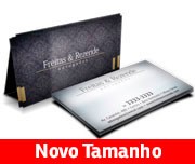 500 Cartões De Visita Papéis Especiais Metalizado Frente Com Tinta Branca 250g